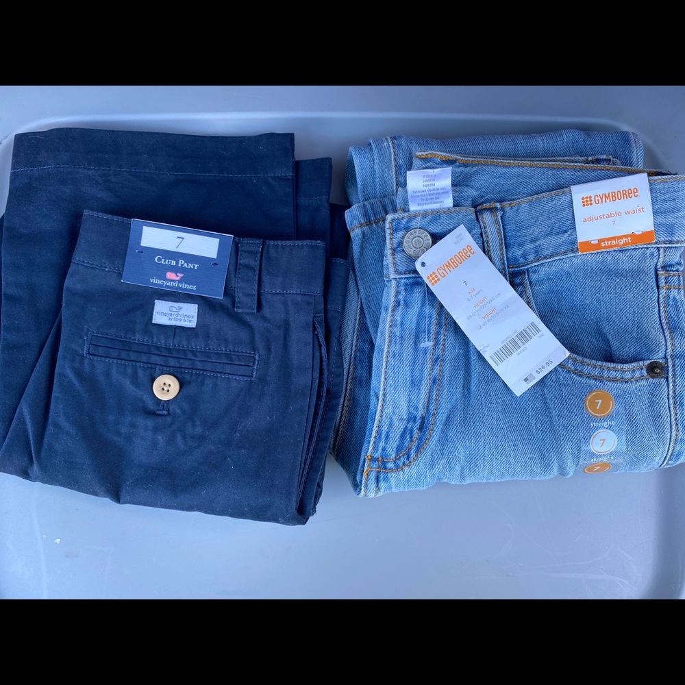 Vineyard vines and Gymboree size 7 boys